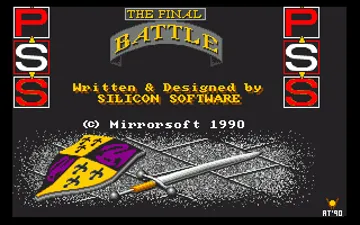 Final Battle, The screen shot title